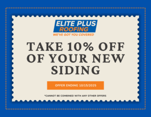 take 10% off of your new siding (cannot be combined with any other offers)